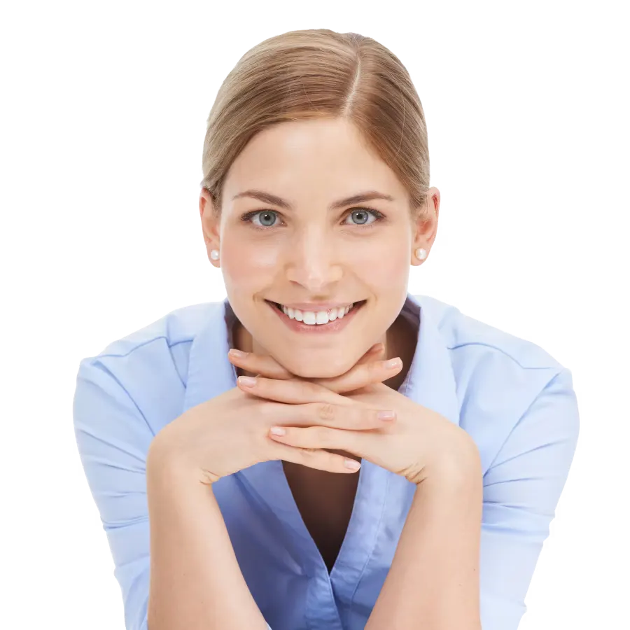 Smiling woman